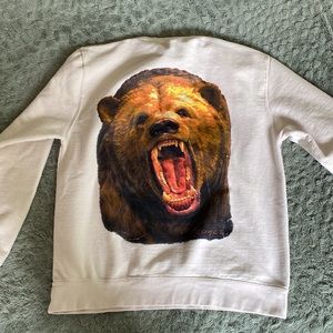 manitou springs bear crewneck
